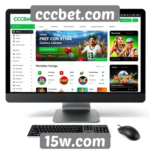Avaliação da interface do usuário do site cccbet.com